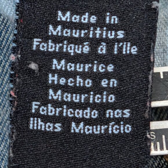 Calvin Klein Jeans Mens 40x30 Blue Straight Leg Stretch Denim Pants - Picture 6 of 12